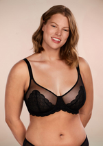 Mermaid Lace Minimizer Bra